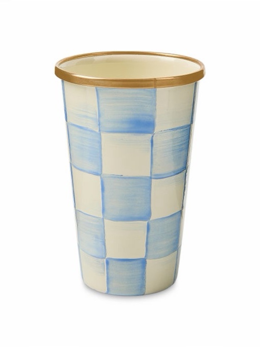 MacKenzie-Childs Sky Check 10 Ounce Tumbler